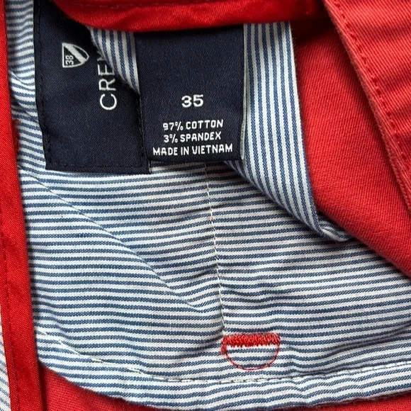 Daniel Cremieux Men's Comfort Stretch (Madison) Shorts Light Red Size 35 - Picture 3 of 9